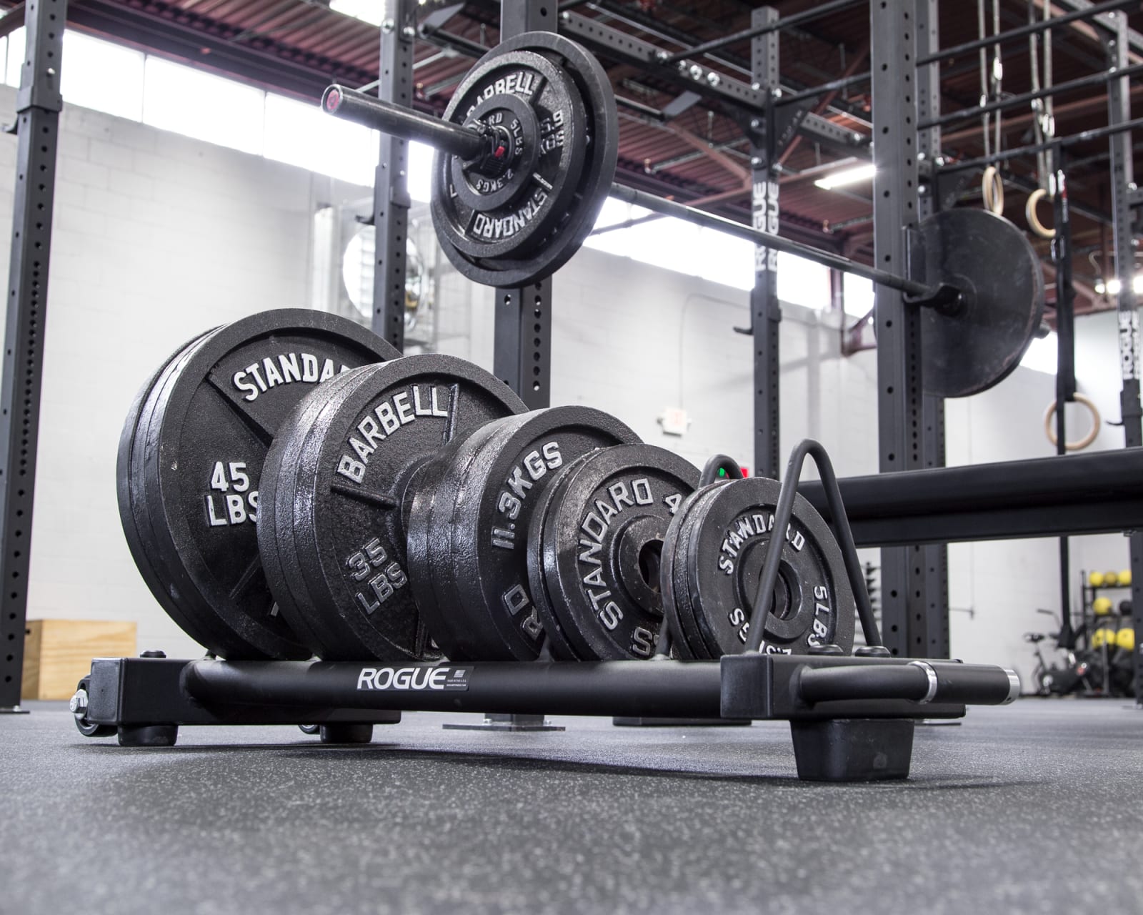 Rogue Horizontal Plate Rack 2.0 - Bumper Storage | Rogue Fitness UK